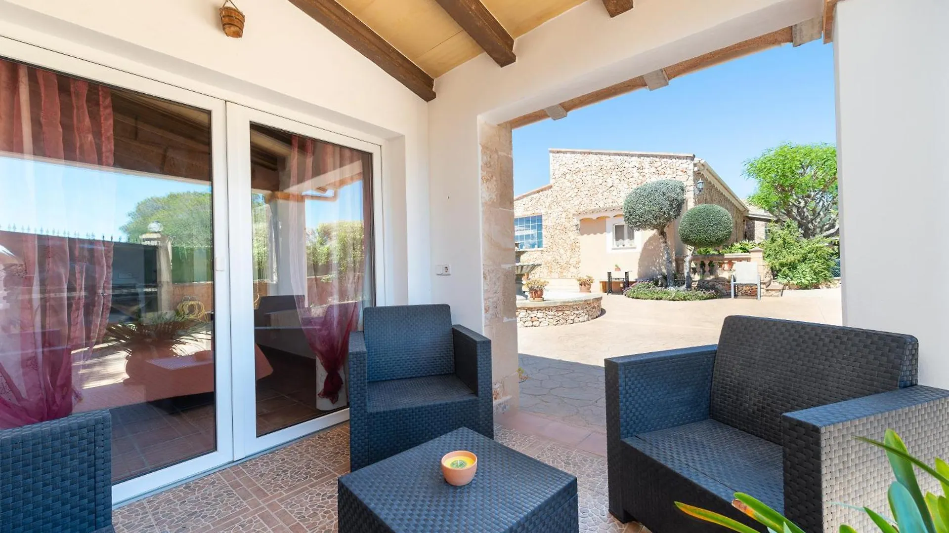Playa, Mar Y Tranquilidad En Portocolom Casa Toni Villa Spanyolország